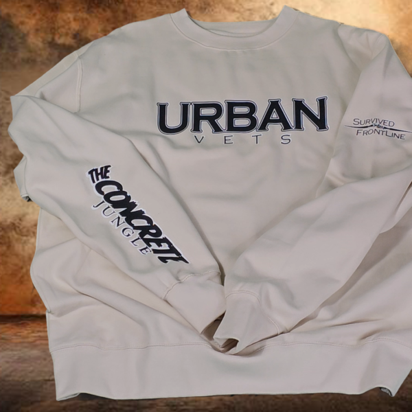 urban vets "signature" crewneck sweater