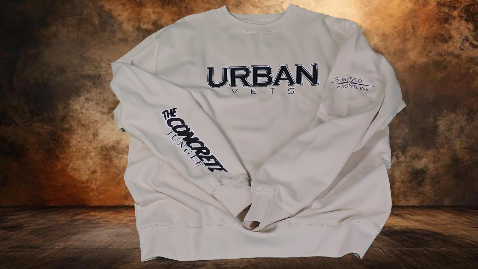 urban vets "signature" crewneck sweater urban vets "signature" crewneck sweater