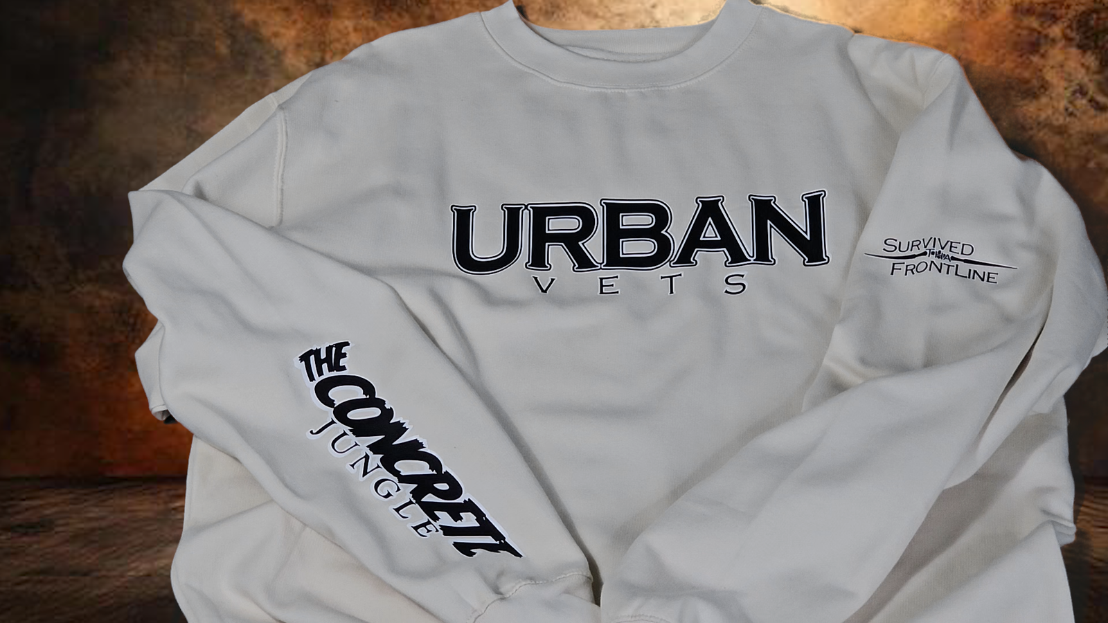urban vets "signature" crewneck sweater urban vets "signature" crewneck sweater