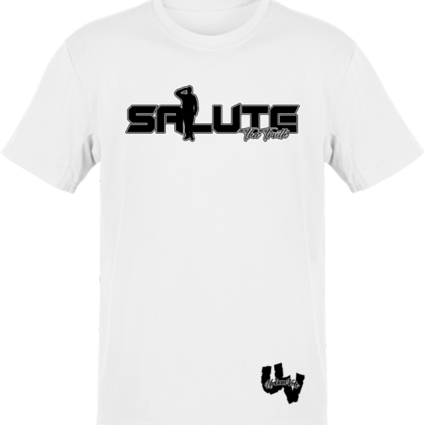 salute tha truth (white t mock up front) copy