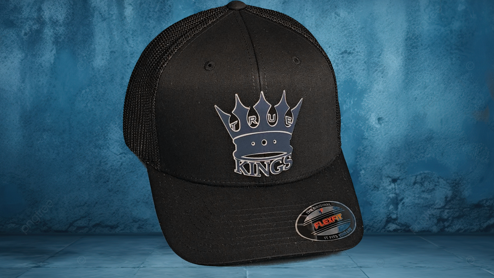 true kings "big crown" fitted cap true kings "big crown" fitted cap